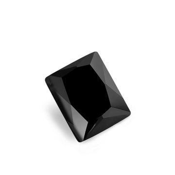 Princess Cut Black CZ Loose Gemstones